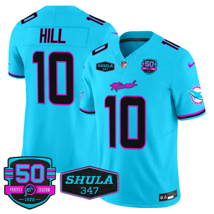 Men's Dolphins Miami Vice Vapor Limited Jersey V4 - All Stitched