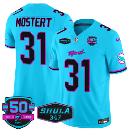 Men's Dolphins Miami Vice Vapor Limited Jersey V4 - All Stitched