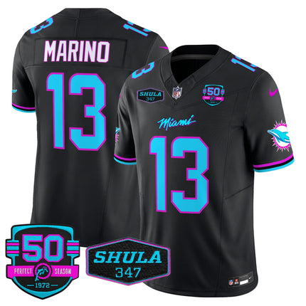 Men's Dolphins Miami Vice Vapor Limited Jersey V4 - All Stitched