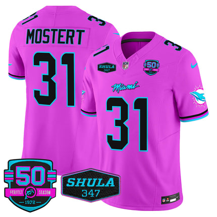 Men's Dolphins Miami Vice Vapor Limited Jersey V4 - All Stitched