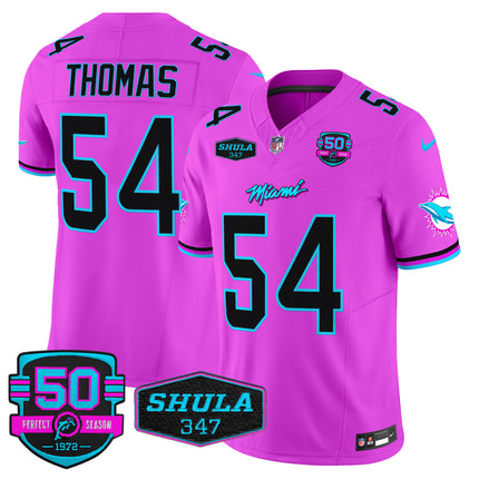 Men's Dolphins Miami Vice Vapor Limited Jersey V4 - All Stitched