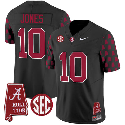 Men's Alabama Crimson Tide Vapor Limited Jersey - Alabama State Style - All Stitched