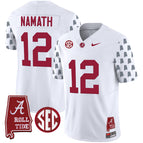 White / Joe Namath / S