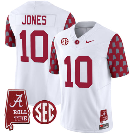 Men's Alabama Crimson Tide Vapor Limited Jersey - Alabama State Style - All Stitched