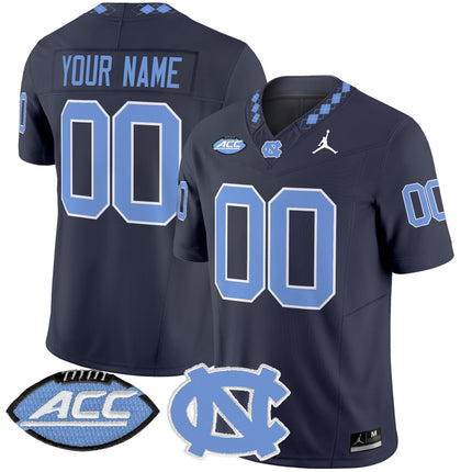 Custom Gender/Name North Carolina Tar Heels 2024 Vapor Limited Jersey - All Stitched