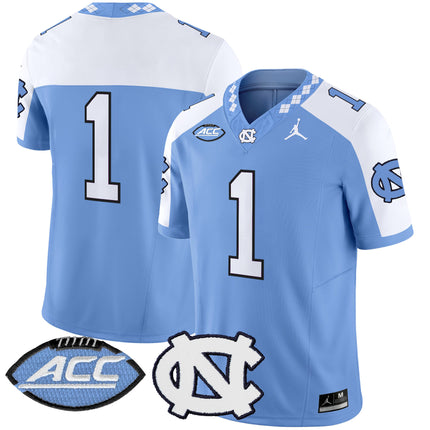 Men's North Carolina Tar Heels 2024 Vapor Limited Jersey - All Stitched