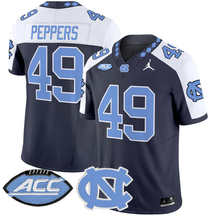 Men's North Carolina Tar Heels 2024 Vapor Limited Jersey - All Stitched