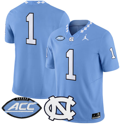 Men's North Carolina Tar Heels 2024 Vapor Limited Jersey - All Stitched