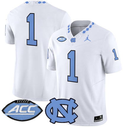 Men's North Carolina Tar Heels 2024 Vapor Limited Jersey - All Stitched