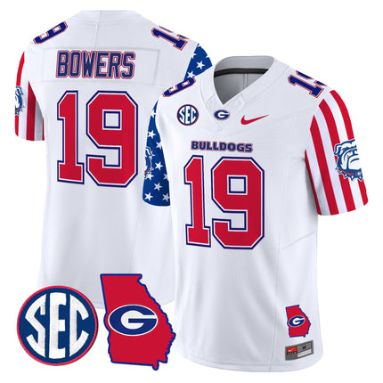 Men's Georgia Bulldogs American Style Vapor Limited Jersey - All Stitched