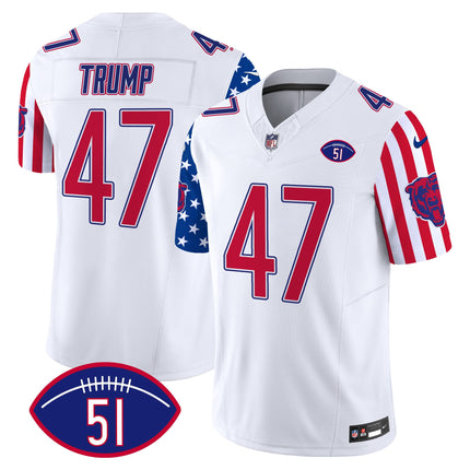 Men's Bears American Style Vapor Limited Jersey - All Stitched