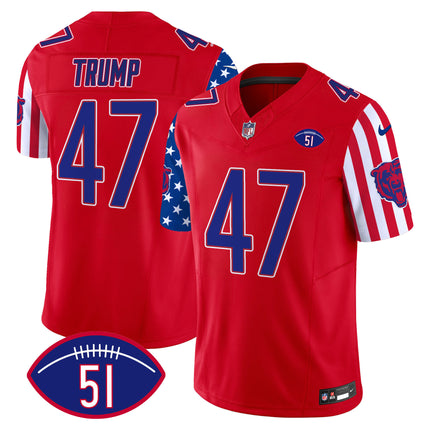 Men's Bears American Style Vapor Limited Jersey - All Stitched