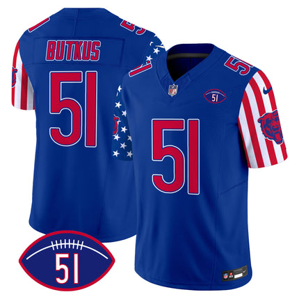 Men's Bears American Style Vapor Limited Jersey - All Stitched