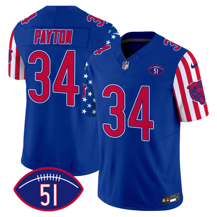 Men's Bears American Style Vapor Limited Jersey - All Stitched