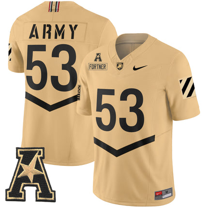 Men's Army Black Knights 2024 Vapor Limited Jersey - AAC Patch - All Stitched