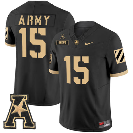 Men's Army Black Knights 2024 Vapor Limited Jersey - AAC Patch - All Stitched