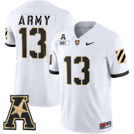 Men's Army Black Knights 2024 Vapor Limited Jersey - AAC Patch - All Stitched