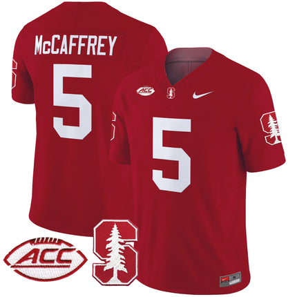 Men's Stanford Cardinal 2024 ACC Patch Vapor Limited Jersey - All Stitched