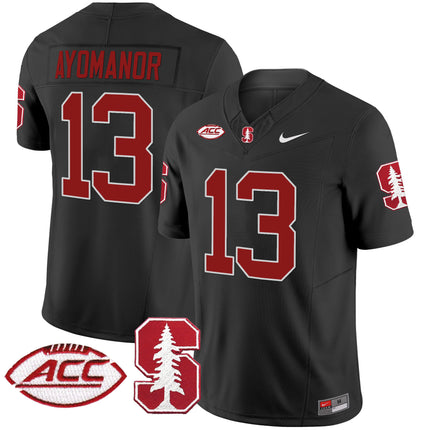 Men's Stanford Cardinal 2024 ACC Patch Vapor Limited Jersey - All Stitched