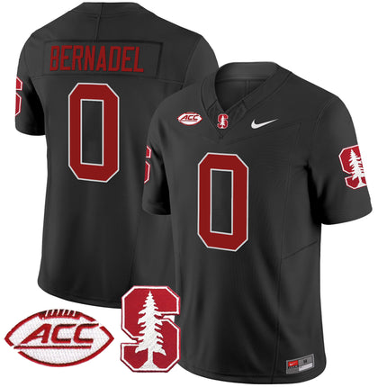 Men's Stanford Cardinal 2024 ACC Patch Vapor Limited Jersey - All Stitched