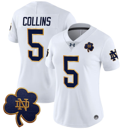 Women's Notre Dame Fighting Irish 2024 Vapor Limited Jersey V3 - All Stitched