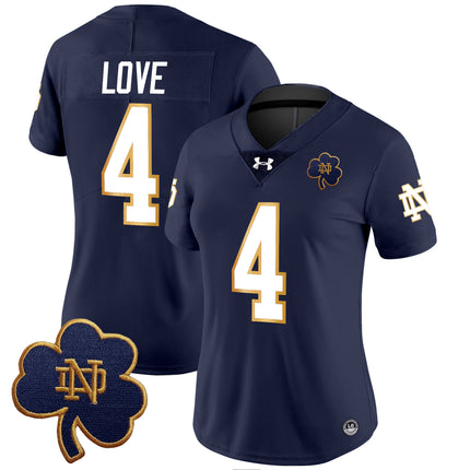 Women's Notre Dame Fighting Irish 2024 Vapor Limited Jersey V3 - All Stitched