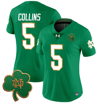 Women's Notre Dame Fighting Irish 2024 Vapor Limited Jersey V3 - All Stitched