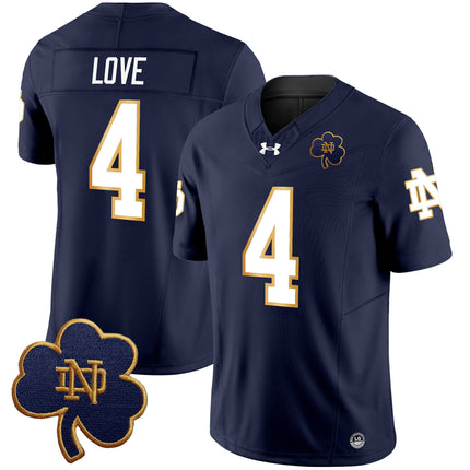 Men's Notre Dame Fighting Irish 2024 Vapor Limited Jersey V3 - All Stitched