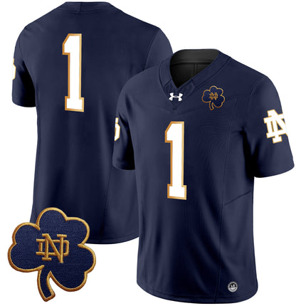Men's Notre Dame Fighting Irish 2024 Vapor Limited Jersey V3 - All Stitched