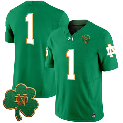 Men's Notre Dame Fighting Irish 2024 Vapor Limited Jersey V3 - All Stitched