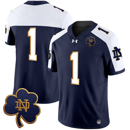 Men's Notre Dame Fighting Irish 2024 Vapor Limited Jersey V3 - All Stitched