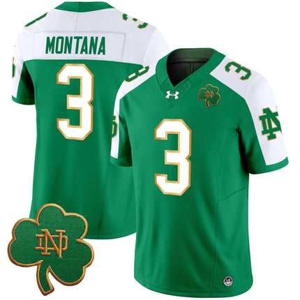 Men's Notre Dame Fighting Irish 2024 Vapor Limited Jersey V3 - All Stitched