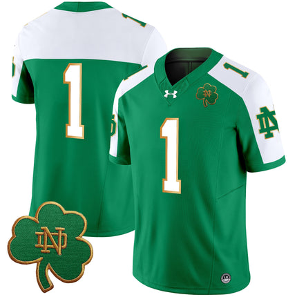 Men's Notre Dame Fighting Irish 2024 Vapor Limited Jersey V3 - All Stitched