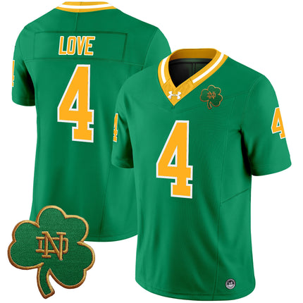Men's Notre Dame Fighting Irish 2024 Vapor Limited Jersey V3 - All Stitched