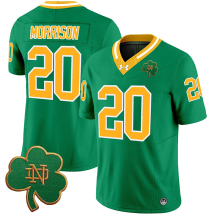 Men's Notre Dame Fighting Irish 2024 Vapor Limited Jersey V3 - All Stitched