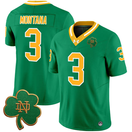 Men's Notre Dame Fighting Irish 2024 Vapor Limited Jersey V3 - All Stitched