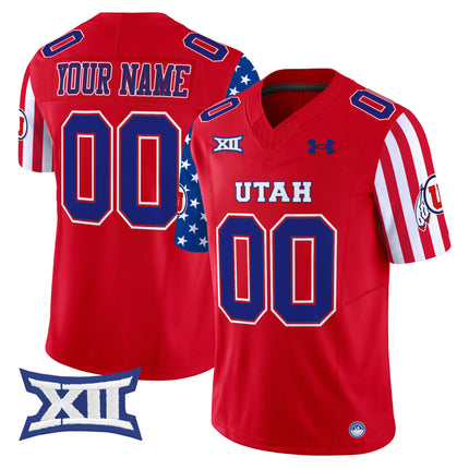 Utah Utes American Style Vapor Limited Custom Jersey - All Stitched