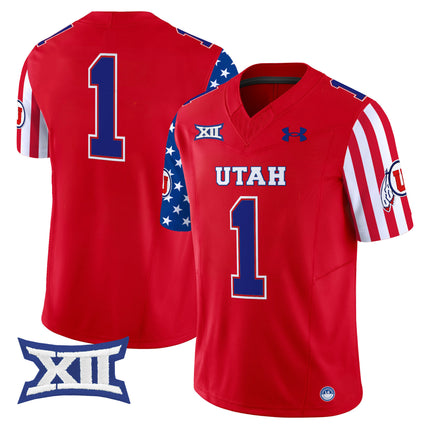 Men's Utah Utes American Style Vapor Limited Jersey - All Stitched
