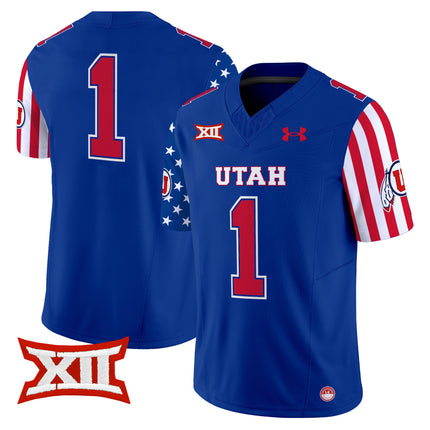 Men's Utah Utes American Style Vapor Limited Jersey - All Stitched