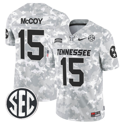 Tennessee Volunteers 2024 Salute to Service Vapor Limited Jersey - Arctic Camo - All Stitched