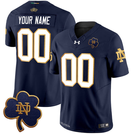 Notre Dame Fighting Irish Custom Jersey - All Stitched