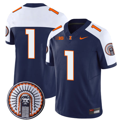 Men's Illinois Fighting Illini Vapor Limited Jersey - All Stitched