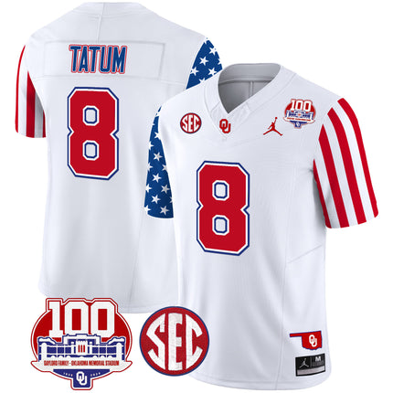 Men's Oklahoma Sooners American Style Vapor Limited Jersey - All Stitched