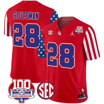 Men's Oklahoma Sooners American Style Vapor Limited Jersey - All Stitched