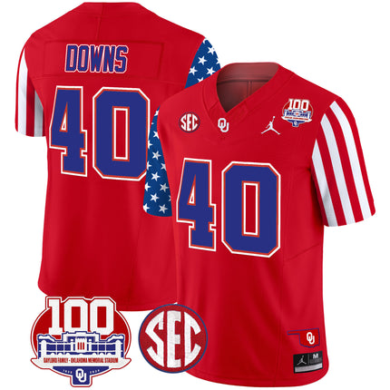 Men's Oklahoma Sooners American Style Vapor Limited Jersey - All Stitched