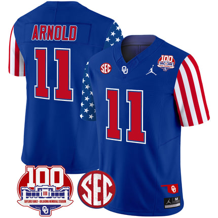 Men's Oklahoma Sooners American Style Vapor Limited Jersey - All Stitched