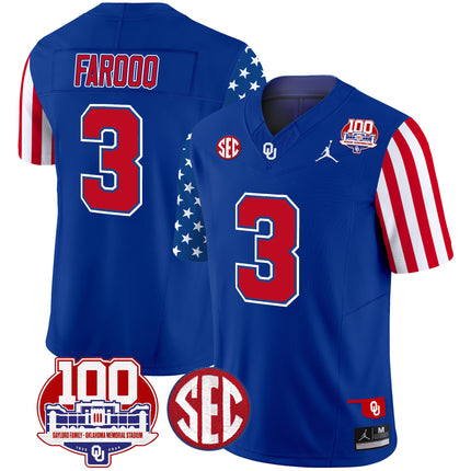 Men's Oklahoma Sooners American Style Vapor Limited Jersey - All Stitched