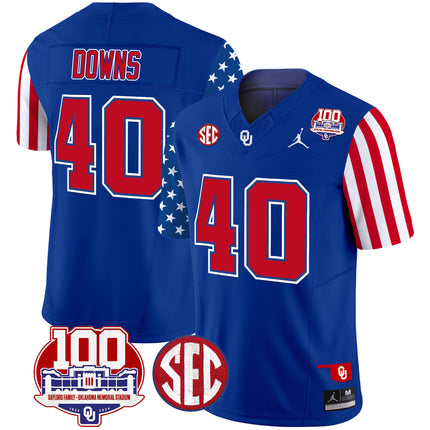Men's Oklahoma Sooners American Style Vapor Limited Jersey - All Stitched