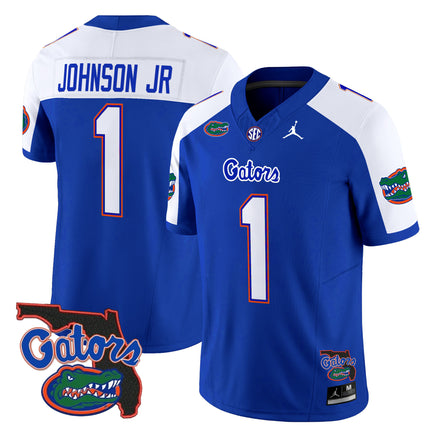 Men's Florida Gators 2024 Florida Patch Vapor Limited Jersey - All Stitched