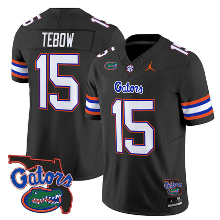 Men's Florida Gators 2024 Florida Patch Vapor Limited Jersey - All Stitched